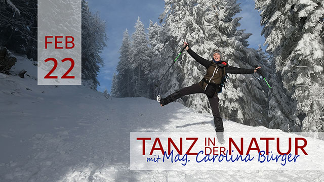 Carolina tanzt im Schnee